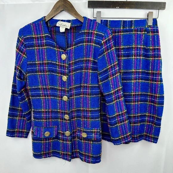 Vintage Tweed Two Piece Set - Picture 2 of 7